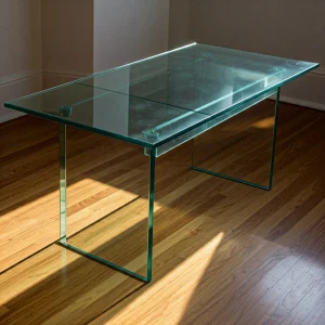 glass table